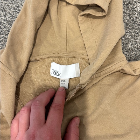 Nordstrom Kids Beige Hoodie - Picture 4 of 4